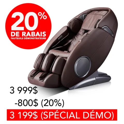 Fauteuil de massage IC-9500 Lotus - Démo promo